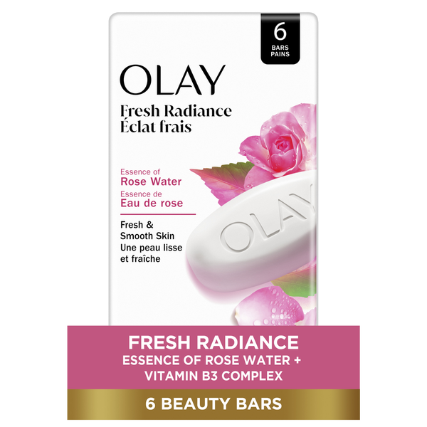 Olay Fresh Radiance Beauty Bar, Rose Water  DestGlow