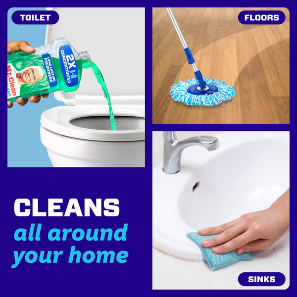 Mr. Clean All Purpose Cleaner, Cleaning Liquid, Meadows &amp; Rain
