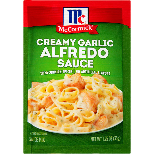 McCormick Creamy Garlic Alfredo Sauce Mix  DestGlow