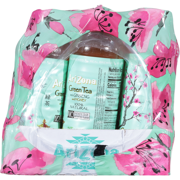 AriZona Green Tea with Ginseng and Honey, Bottles  DestGlow