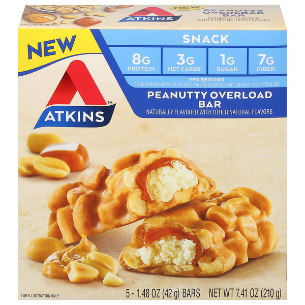 Atkins Bar, Peanutty Overload  DestGlow
