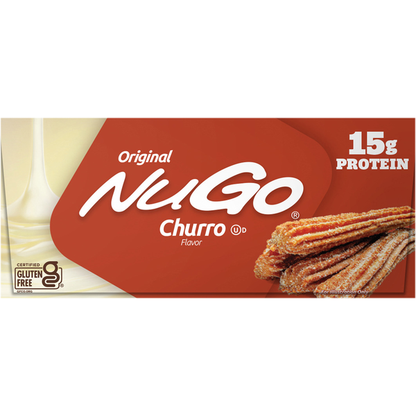 NuGo Churro Flavor Protein Bars  DestGlow