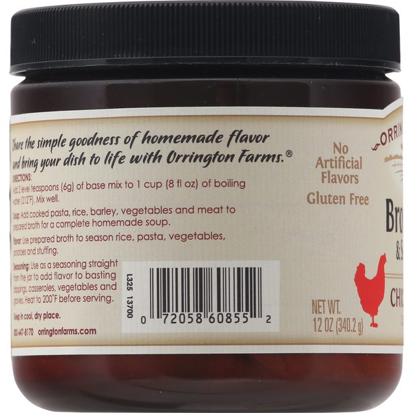 Orrington Farms Chicken Flavored Broth Base &amp; Seasoning