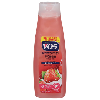 Alberto VO5 Shampoo, Moisturizing, Strawberries &amp; Cream