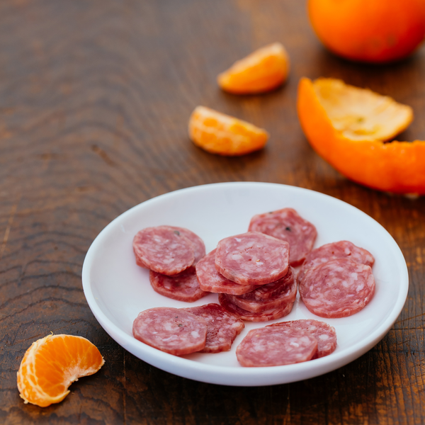Applegate Organics Organic Uncured Genoa Salami Bites Snack Bag, 7g of protein  DestGlow