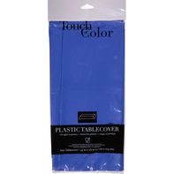 Touch of Color Tablecover, Plastic, Cobalt️  DestGlow
