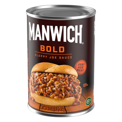 Manwich Sloppy Joe Sauce Bold Flavor Canned Sauce