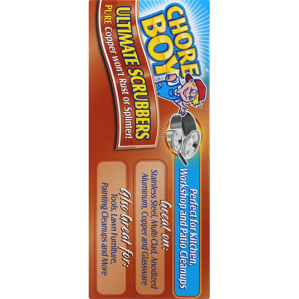 Chore Boy Scrubbers, Multi-Purpose, Ultimate  DestGlow