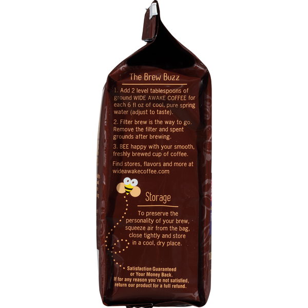 Wide Awake Bold Roast French Roast 100% Arabica Ground Coffee  DestGlow