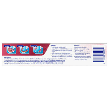 Poligrip Zinc Free Denture Adhesive Cream