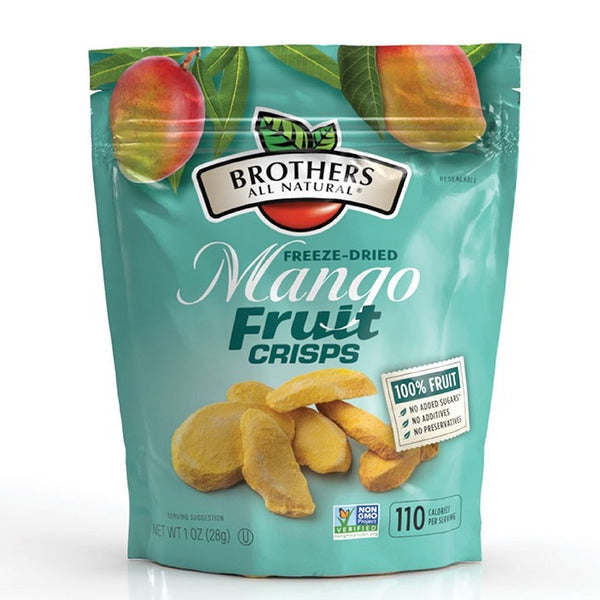 Brothers All Natural Freeze Dried Mango Fruit Crisps  DestGlow