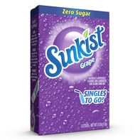 Sunkist Grape Drink Sticks, Low Calorie️  DestGlow