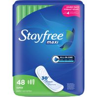 Stayfree Pads, Maxi, Super, Jumbo Pack️  DestGlow