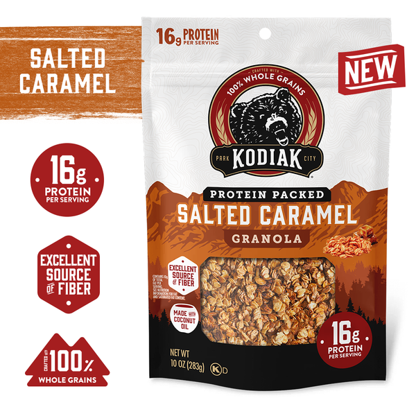 Kodiak Granola, Salted Caramel  DestGlow