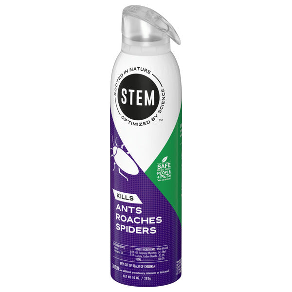 Stem Kills Ants, Roaches and Spiders Bug Spray, plant-based active ingredient  DestGlow