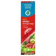 Simply Done Slider Quart Freezer Bags️  DestGlow