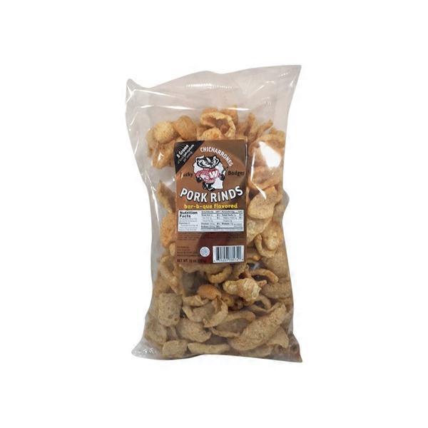 Bucky Badger Pork Rinds  DestGlow