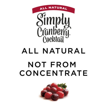 Simply Cranberry Cocktail Fruit Juice
