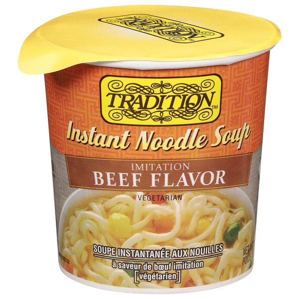 Tradition Instant Noodle Soup Imitation Beef Flavor  DestGlow