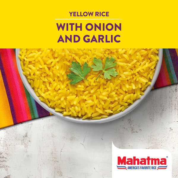 Mahatma Yellow Rice, Gluten Free, Microwaveable Rice  DestGlow