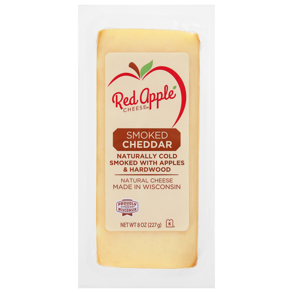 Red Apple Cheese Cheese, Cheddar, Smoked  DestGlow