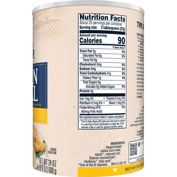 Quaker Corn Meal, Yellow  DestGlow