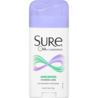 Sure Anti-Perspirant &amp; Deodorant, Unscented, Invis...
️  DestGlow