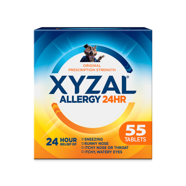 Xyzal 24HR Allergy Relief Medicine, Prescription Strength  DestGlow