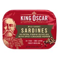 King Oscar Sardines 1-Layer in Extra Virgin Olive ...
️  DestGlow