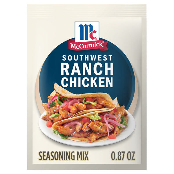 McCormick Street Taco Southwest Ranch Chicken Seasoning Mix  DestGlow