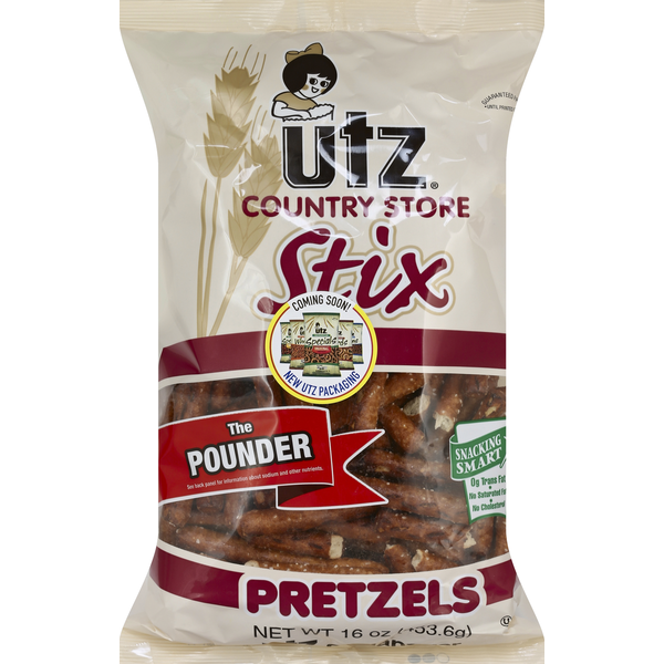 Utz Pretzels, Country Store Stix, the Pounder  DestGlow