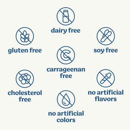 Silk Almond Milk, Less Sugar, Vanilla, Dairy Free, Gluten Free, Seriously Creamy Vegan Plant Based Milk with Great Taste and 5 Essential Nutrients, 64 fl oz Half Gallon  DestGlow