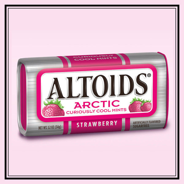Altoids Arctic Strawberry Sugar Free Breath Mints Single Pack  DestGlow