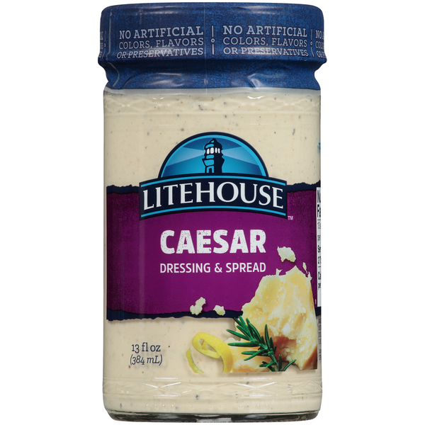 Litehouse Caesar Dressing &amp; Spread  DestGlow