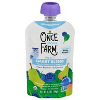 Once Upon a Farm Smart Blend, Organic, Pear-y Blue...
️  DestGlow