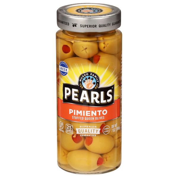 Pearls Pimiento Stuffed Queen Olives  DestGlow