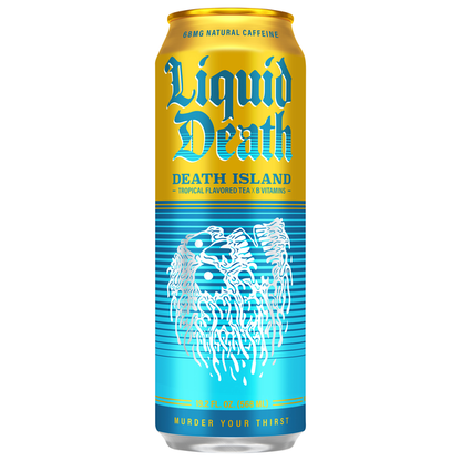 Liquid Death Death Island Tea x B Vitamins