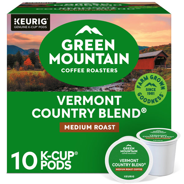 Green Mountain Coffee Roasters Vermont Country Blend K-Cup Pods
