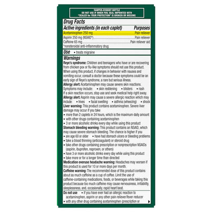 Excedrin Migraine Caplets