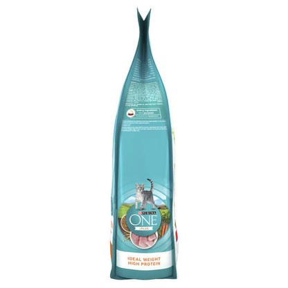 Purina ONE High Protein, Healthy Weight Dry Cat Food, +Plus Ideal Weight With Turkey  DestGlow