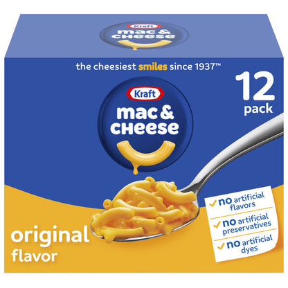Kraft Original Mac &amp; Cheese Macaroni and Cheese Dinner