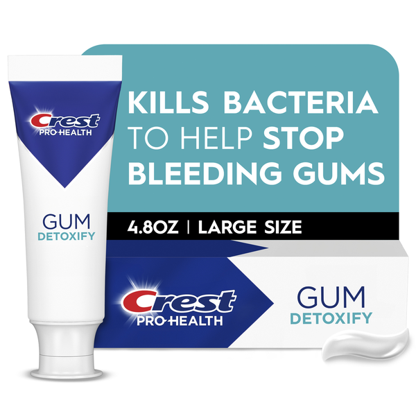 Crest Pro-Health Gum Detoxify Toothpaste 4.8 oz- Gum and Enamel Protection  DestGlow