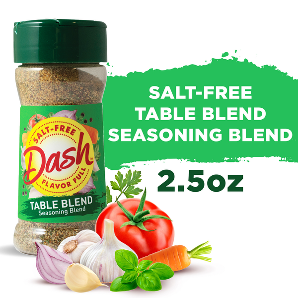 Dash Salt-Free Table Blend Seasoning Blend, Kosher  DestGlow