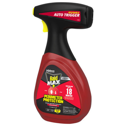 Raid® MAX Perimeter Protection Insect Killer for Indoor &amp; Outdoor, for Up To 18 Months