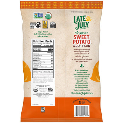 LATE JULY Snacks  Sweet Potato Tortilla Chips