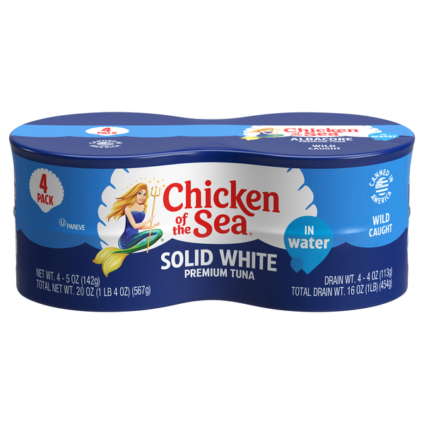 Chicken of the Sea Solid White Albacore Tuna in Water  DestGlow