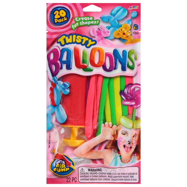JA-RU Balloons, Twisty, Age 8+  DestGlow