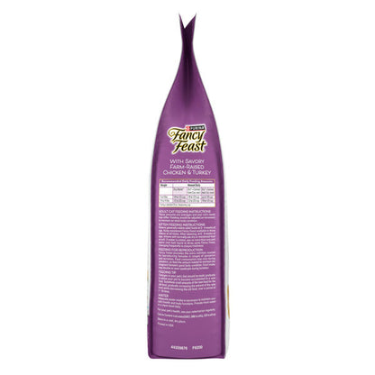 Purina Fancy Feast Dry Cat Food with Savory Farm-Raised Chicken and Turkey