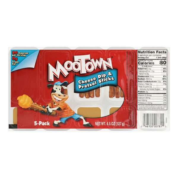 Sargento MooTown® Cheese Dip &amp; Pretzel Sticks  DestGlow