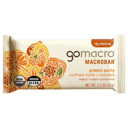 GoMacro Sunflower Butter + Chocolate MacroBar
